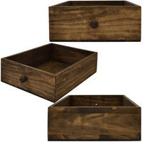 B.Bファニシング GRANT（グラント） 収納ボックス（小） GRBX-2710 幅270×奥行340×高さ102mm 1台（直送品）