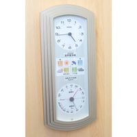 エンペックス気象計 ウェザーパルEX・お天気時計 BW-5267 1個