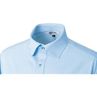 明石スクールユニフォームカンパニー 男女兼用ニットシャツ ホワイト LL UN5502-1-LL（直送品）