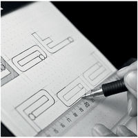 ロディア ドットパッド ドット方眼 No.12 ブラック cf12559 1セット（10冊入）