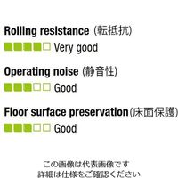 エスコ 50mm/M10 キャスター(自在金具・ねじ式) EA986GQ-21 1セット(3個)（直送品）