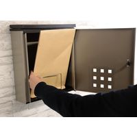 グリーンライフ 縦型メール便ポスト チタングレー FH-220(TGY) 1台