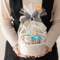 ヘッズ コットンロープフタ付丸底バスケット-S COR-RSB 1セット（12個：6個×2パック）（直送品）