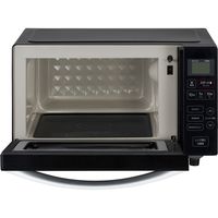 ハイアール JM-FH18G(B) 18Lヘルツフリーフラット電子レンジ(黒色) 1台（直送品）