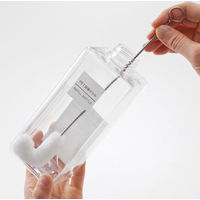 無印良品 隅まで洗えるボトル用ブラシ 大 1セット（1個×2） 良品計画