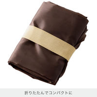 【エコバッグ】ヘッズ　マイチョイスブーケバッグ　ポリエステル/ブラウンー2　1セット（5枚入） EBP-2BQB