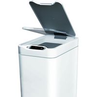 オーロラ センサー付き自動開閉ゴミ箱 PDB012 1台 12L ホワイト フタ付ダストボックス 幅300×奥行180×高さ320mm