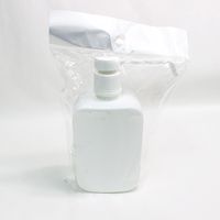 【スプレーボトル】 江戸川物産 ポンプ付きスプレーボトル 500ml 乳白 PSB-500 乳白半透明 1セット（3本）（直送品）
