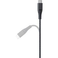 アイリスオーヤマ 高耐久USB-C to USB-Cケーブル 1.5m　ICCC-C15-B　ブラック　1個（直送品）