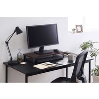 アイリスオーヤマ モニター台　MNS-590　ブラウン MNS-590 1台