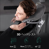 【軒先渡し】HINOMI デスクチェア グレー X1-S GY 1台（直送品）