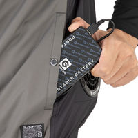 コーコス信岡 ボルトクール 日傘遮熱 半袖ブルゾン(ペルチェ ネックホルダー付) G-4040 XL ネイビー 1着（直送品）