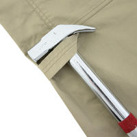 コーコス信岡 ライトT/Cストレッチ オーバーオール 3XL ネイビー D-6709 1着（直送品）