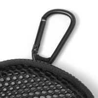 メッシュミニポーチ ブラック LAKOLE/ラコレ