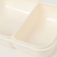 汁が漏れにくいランチボックス(700ml) ホワイト LAKOLE/ラコレ