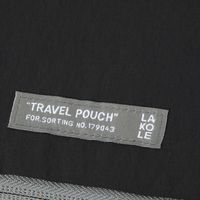 （TRAVEL）圧縮バッグ(M) ブラック LAKOLE/ラコレ