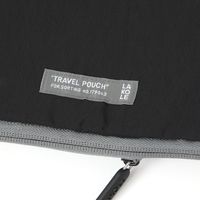 （TRAVEL）圧縮バッグ(S) ブラック LAKOLE/ラコレ