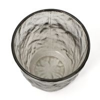 デコボコグラス(S) グレー 1セット（1個×2） LAKOLE/ラコレ