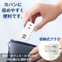 トップランド 電源タップ 2個口 USBーA充電ポート(2個口)付き 合計2A 抗菌加工 STPP100-WT 1個