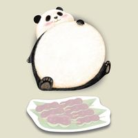 学研ステイフル まんぷく付箋(パンダ) DM03818 1個