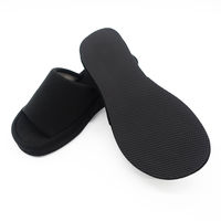 オクムラ スリッパ With 美脚 衝撃吸収    ヒール フリーサイズ ブラック NWAA5900BK 1足