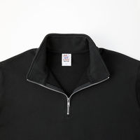 フェリック レギュラーウエイト ハーフジップスウェットシャツ-SBK SH2253-9-XL 1枚（直送品）