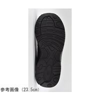山一 消臭クッションインソール スリッポンシューズ ブラック 23.0cm 81BK230 1足 68-0512-13（直送品）