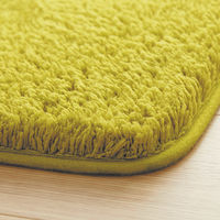 ふわふわ吸水大判バスマット ピスタチオグリーン 1個