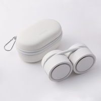 ロア・インターナショナル 羽なし 首掛け扇風機 Neck Band Fan Rolling オフホワイト DSN23087WH 1個