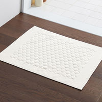 今治タオルブランド ぽこぽっこタオル地吸水バスマット 1セット（3個）