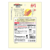 ドギーマン 紗 やわらか鶏ささみ 砂ぎも入り 国産 145g 1セット（1袋×6）ドッグフード 犬用 セミモイスト おやつ