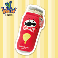 ペットのピコピコトイ プリングルズ 赤 1個 ワイワオ 犬用 おもちゃ