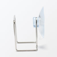 無印良品 ステンレス スポンジホルダー 吸盤付 約幅６×奥行５×高さ７ｃｍ 良品計画