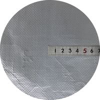 菊地シート工業 両面アルミガラスクロス遮熱不燃シート 1.8×1.8m AZ-DAG180180S-1 1枚 67-8192-58（直送品）