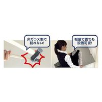 アズワン 割れないクリーンミラー 全身用 455×1500×3mm 64-5226-72 1枚（直送品）