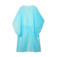 小野商事 不織布アイソレーションガウン マジックテープ 100着 WS6675 1箱(100着) 65-9969-15（直送品）