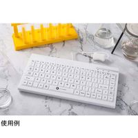 GETT 洗える防水キーボード IP65保護 有線1.8mUSBケーブル 302×151.5×21mm KSI-U10300 1個（直送品）