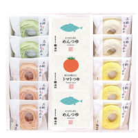 池利 【お中元】池利 まあるい彩り三輪素麺と2種のつゆ OY-50 1箱（直送品）