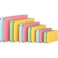 コクヨ　フラットファイルＶ（樹脂製とじ具）　B5ヨコ　150枚とじ　緑（グリーン）　フ-V16G　1袋（10冊入）（わけあり品）