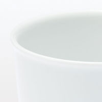 無印良品 白磁洗面コップ 約直径6.8×高さ8cm 良品計画（わけあり品）