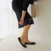 パラデック Les Plier Classic 携帯スリッパ PLLー3 NBK プレーンブラック 24.5～25.5cm 1足