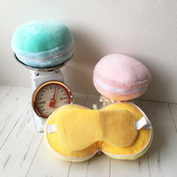 パラデック Mousse マカロン型アイマスクピロー　枕　アイマスク　MSEー150 PK MSEー150PK 1ヶ