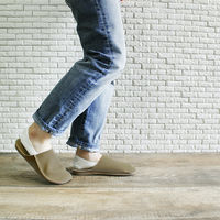 パラデック Cotka スエードスリッパ 室内履き ルームシューズ  CTKー3 TP トープ Lサイズ 1足