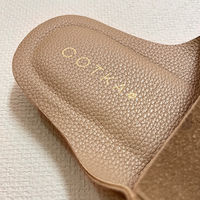 パラデック Cotka スエードスリッパ 室内履き ルームシューズ  CTKー2 BR キャメルブラウン Mサイズ 1足