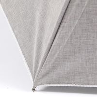 幾何学模様刺しゅうミニ日傘 ホワイト studio CLIP