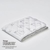 nishikawa スヌーピー リバーシブル敷きパッド ハピネス グレー CM05600602730 クール シンカーパイル 1枚