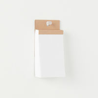 無印良品 フック穴付きメモパッド 日めくりタイプ 無地 ミシン目入り 約７０×１１４ｍｍ ２４８枚 良品計画