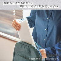 キングジム ハードホルダー ホッソ A4 5枚収容 ブラック 5050ーBK 1冊