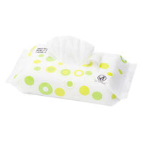 ウェットティッシュ ノンアルコール オリジナルパウチウェットティッシュ ノンアルコール除菌 本体 1セット（100枚入×4）レック オリジナル