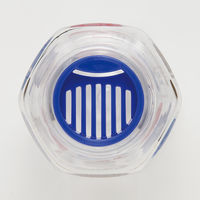 スケーター 六角ブローボトル350ml 水筒 クリア ムーミン 軽量 ＰＤＨ4 1個